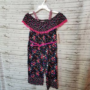 NWT 3t Little Lass Pants Jumper Romper